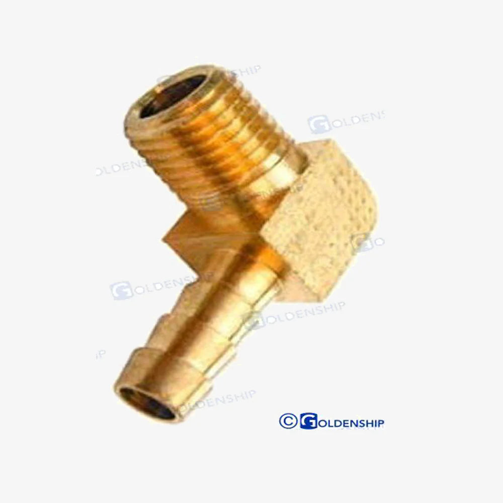90º Fuel Elbow GS31155 – 3/8" NPT x 3/8" Tube Hose (Pack of 2) – Goldenship