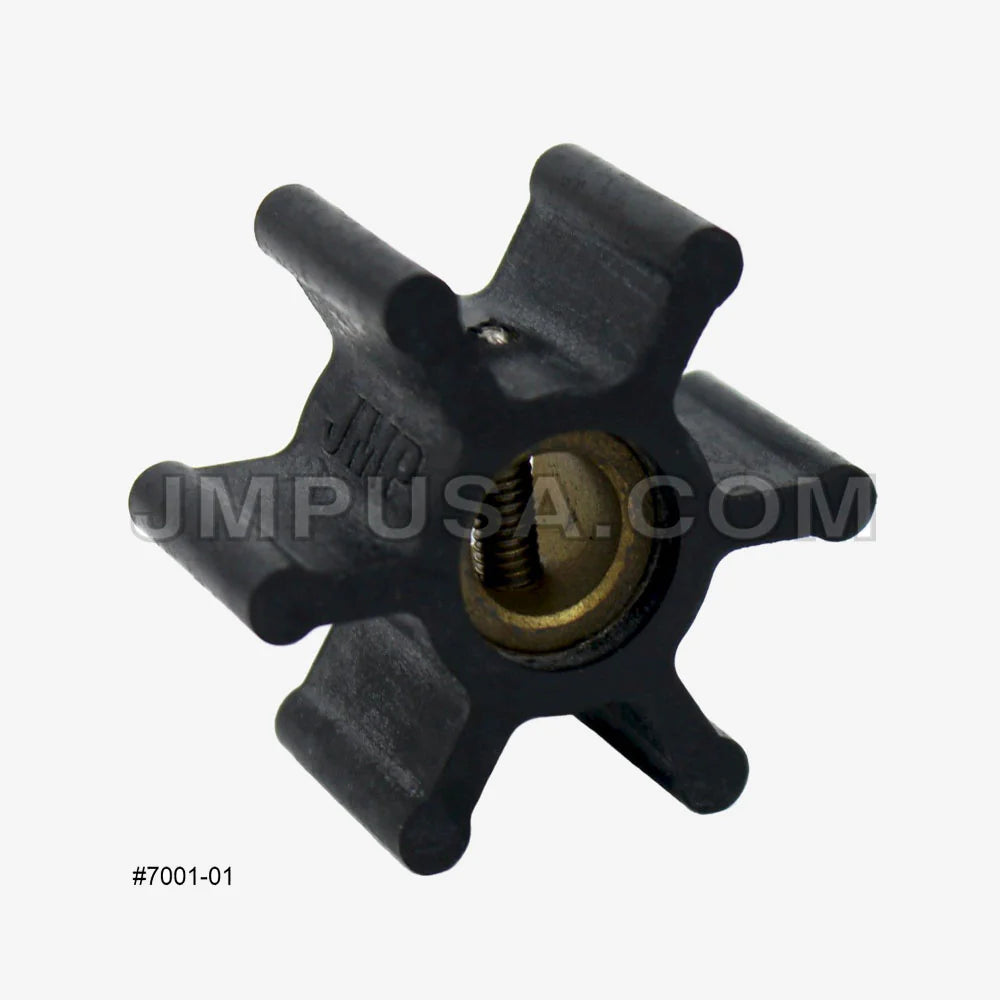 JMP Marine #7001-01K Flexible Impeller Kit – Replaces Jabsco, Johnson, Perkins, Volvo Penta, Yanmar & More